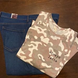 NEW WOMENS PLUS OUTFIT